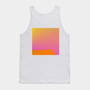 red yellow orange texture design Tank Top